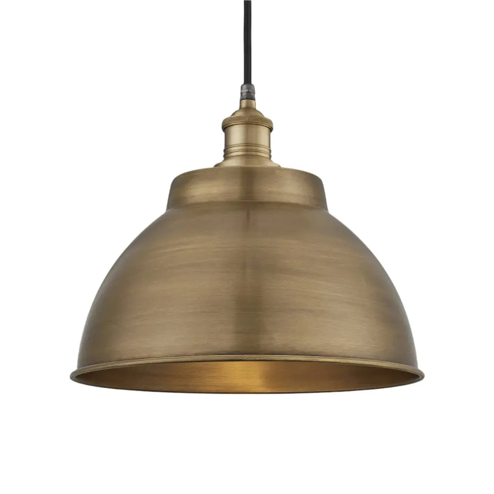 Brooklyn Outdoor & Bathroom Dome Pendant - 13 Inch- Various Finishes