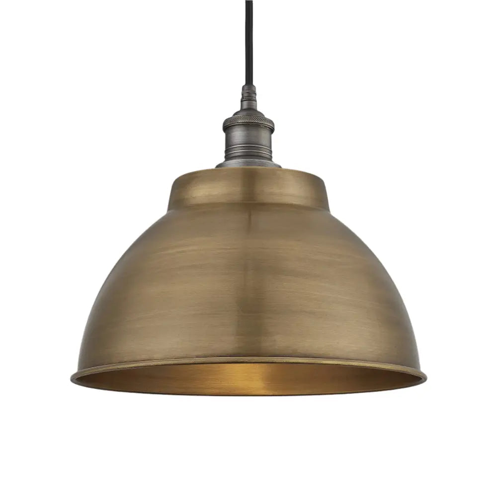 Brooklyn Outdoor & Bathroom Dome Pendant - 13 Inch- Various Finishes