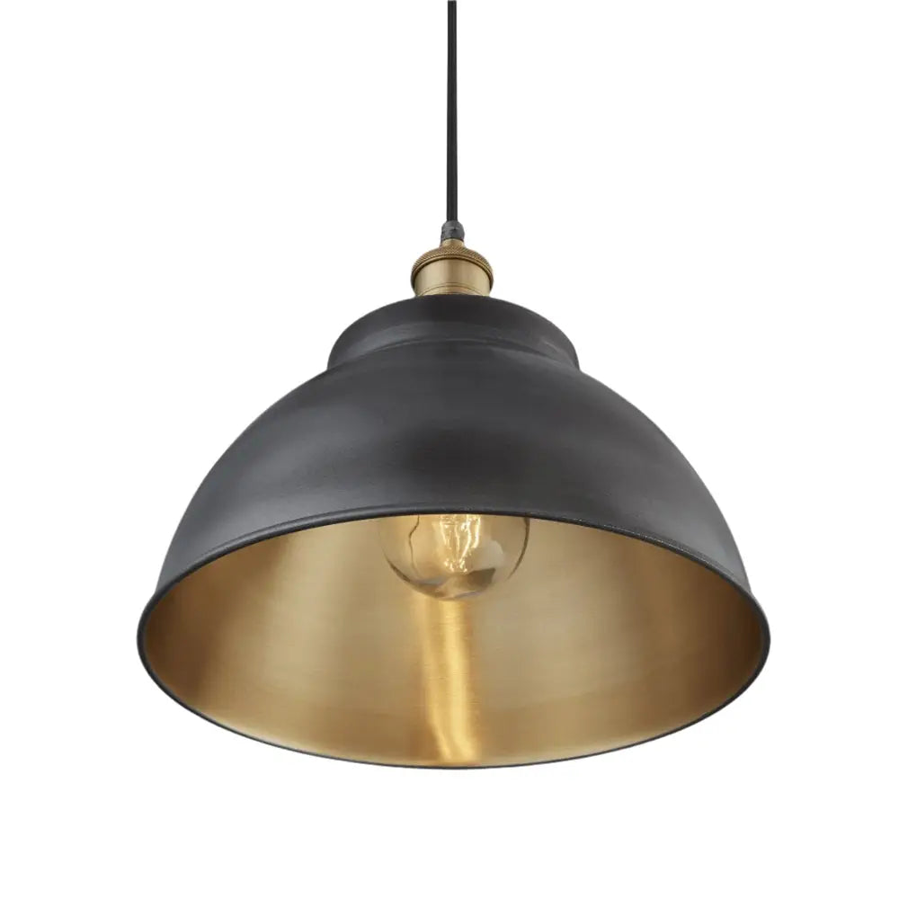 Brooklyn Outdoor & Bathroom Dome Pendant - 13 Inch- Various Finishes