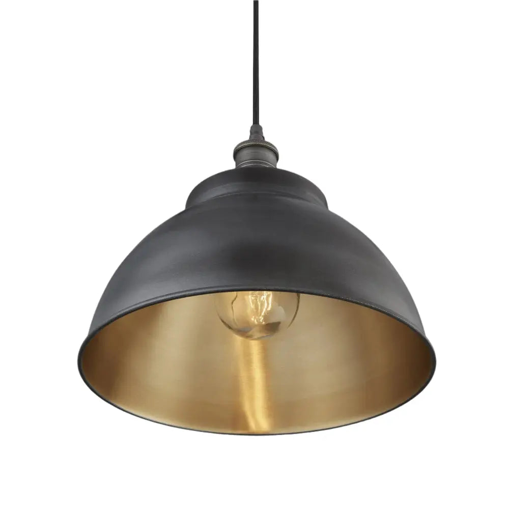 Brooklyn Outdoor & Bathroom Dome Pendant - 13 Inch- Various Finishes