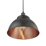 Brooklyn Outdoor & Bathroom Dome Pendant - 13 Inch- Various Finishes