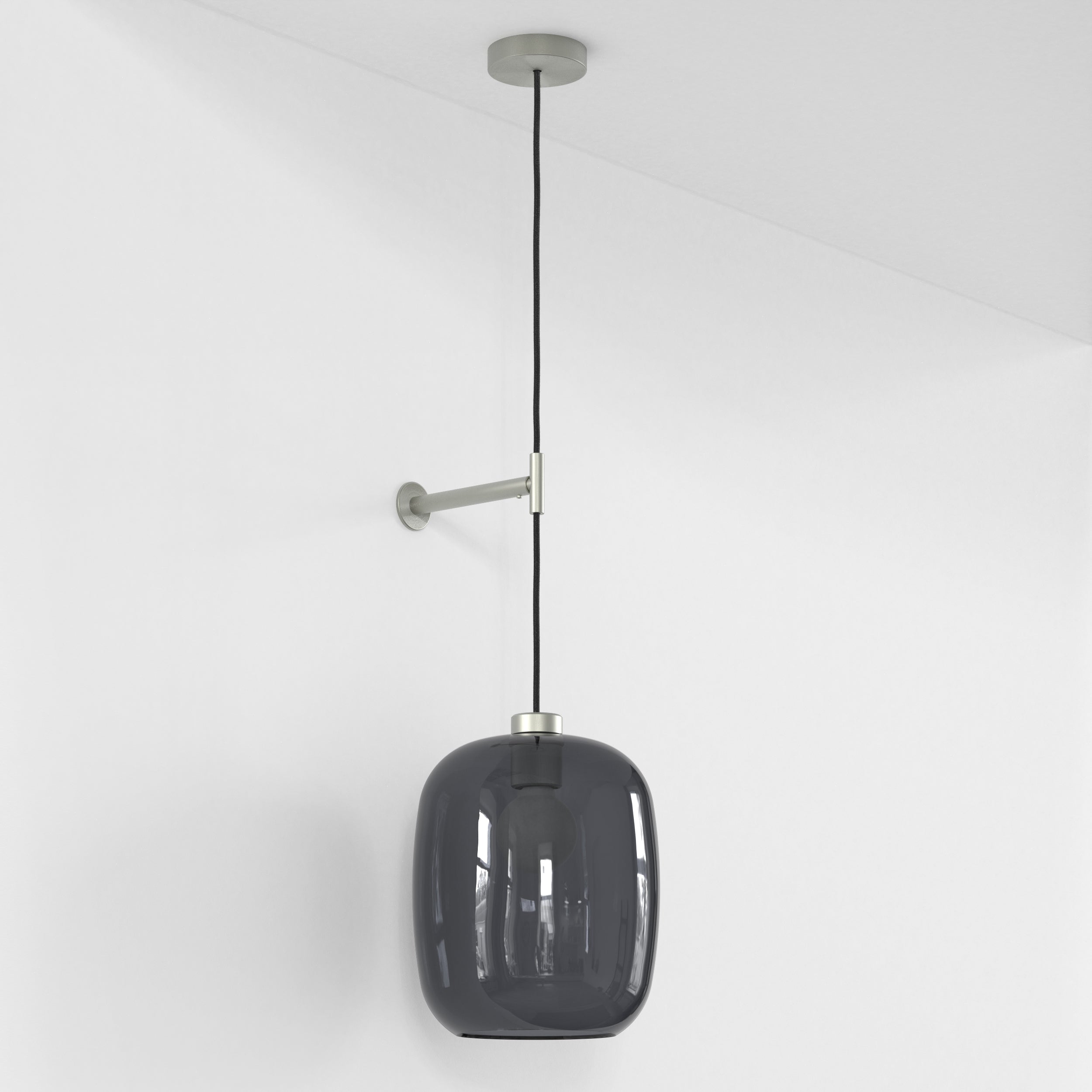 Curve Glass 220/285 Glass Shade