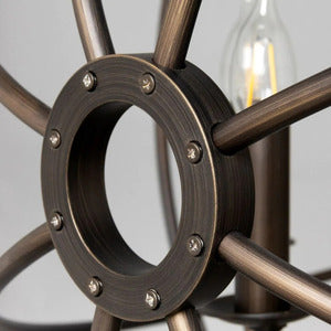 Capri 8Lt Orbital Pendant- Bronze
