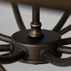 Capri 8Lt Orbital Pendant- Bronze