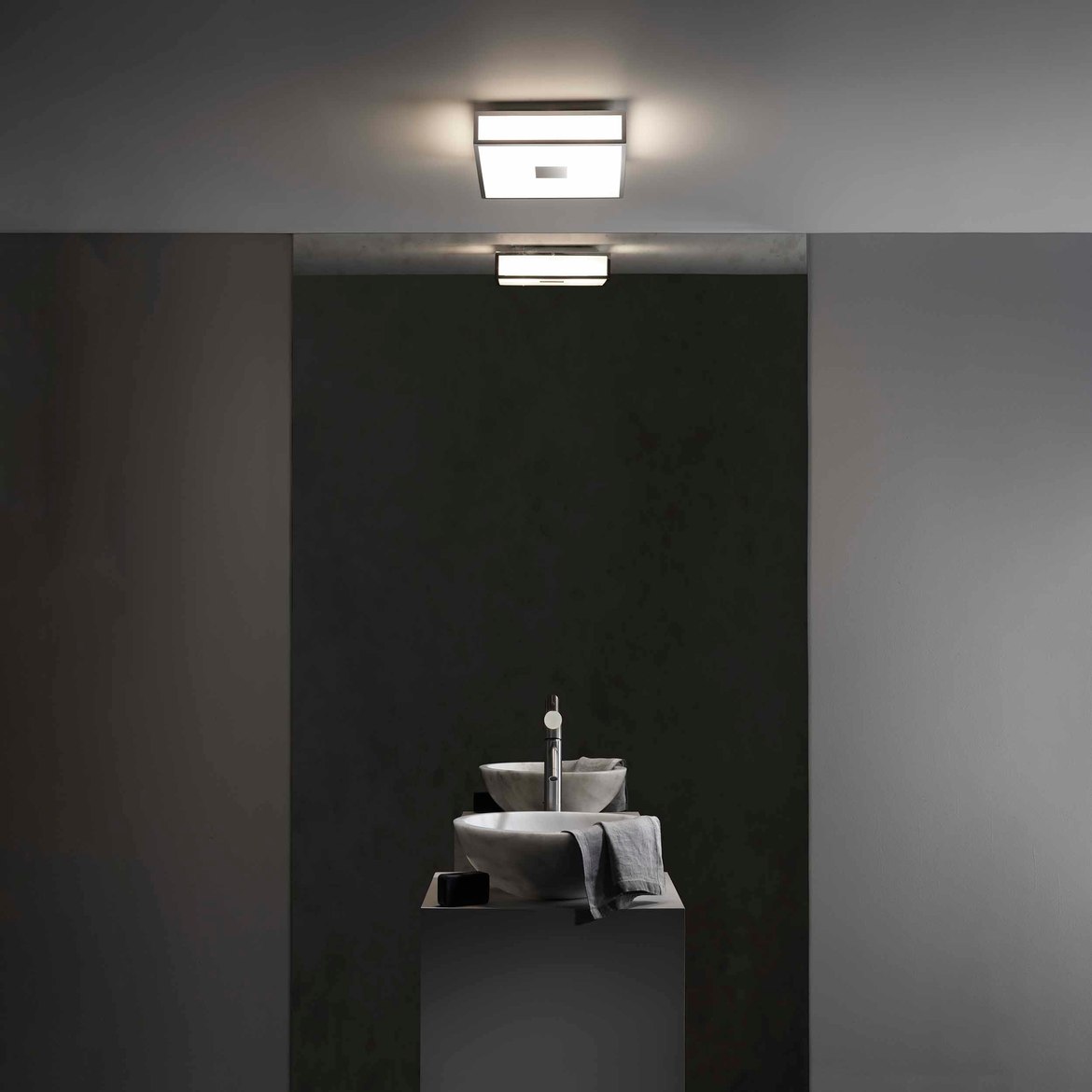Mashiko Polished Chrome/Bronze Square/Round