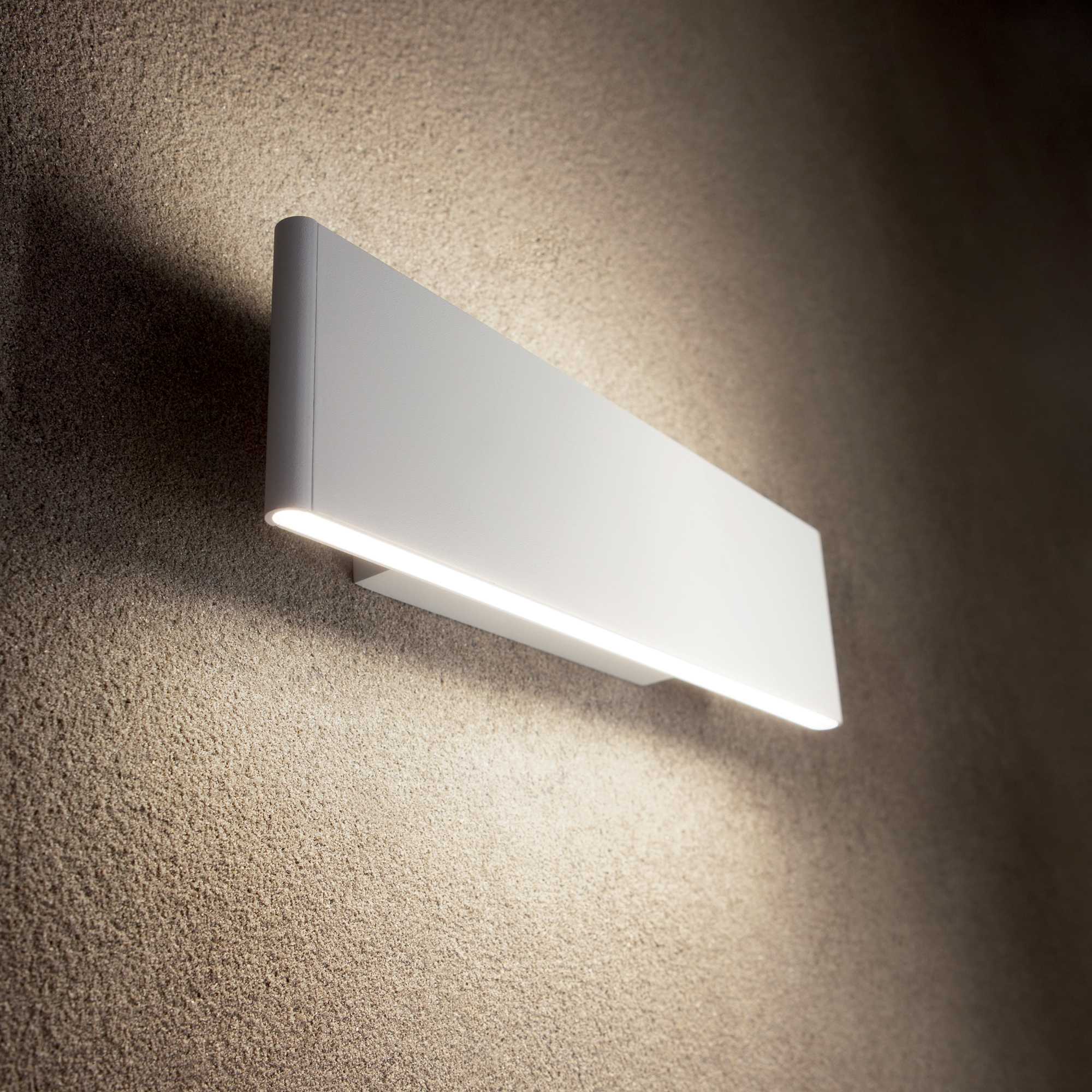Desk Wall Lamp - White/Black Finish - Cusack Lighting