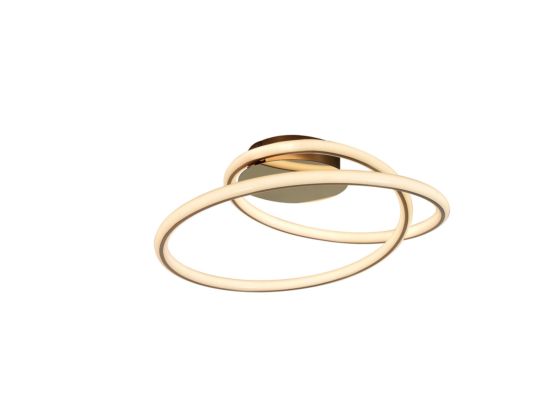 TUBE CEILING LAMP, GOLDEN