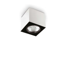 Mood 1Lt  Square Spotlight IP20  - Black/White