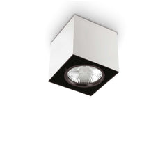 Mood 1Lt  Square Spotlight IP20  - Black/White