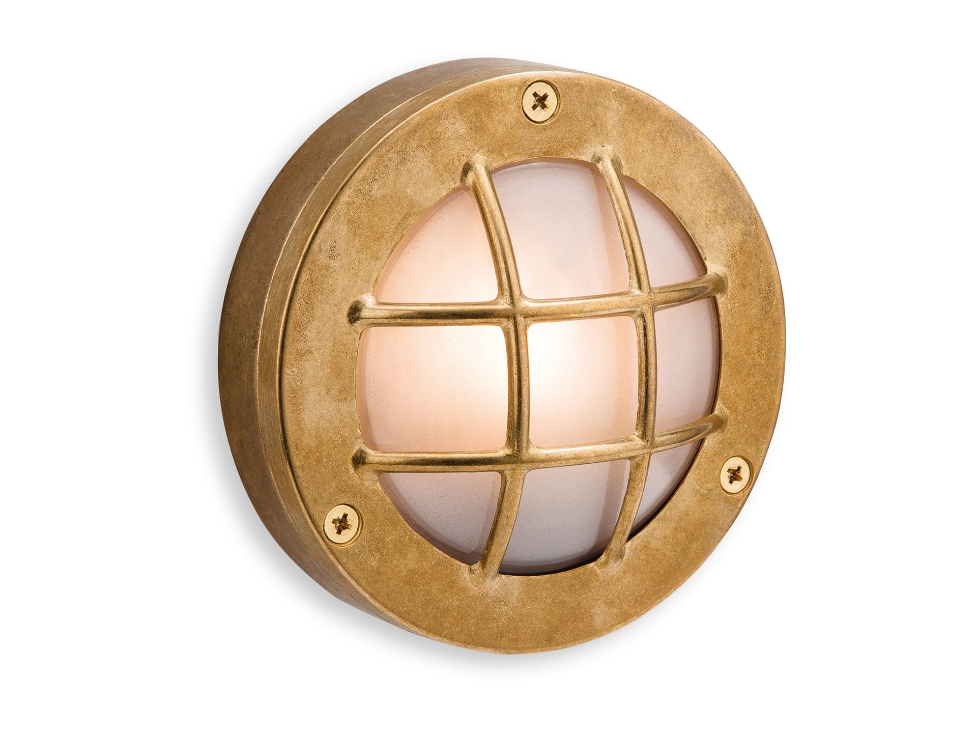 Inisheer Wall/Flush Fitting- Solid Brass Finish