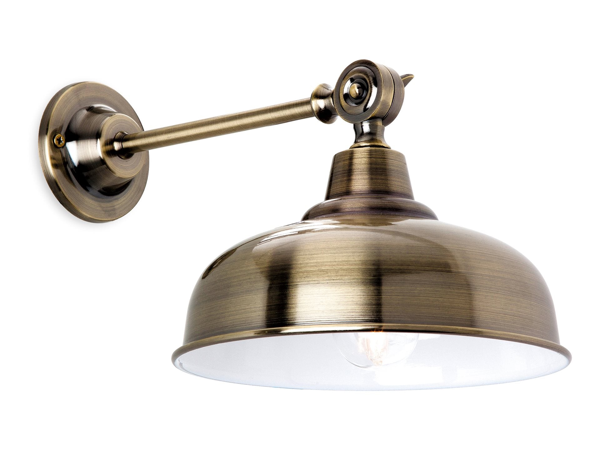 Preston Wall Light- Antique Brass