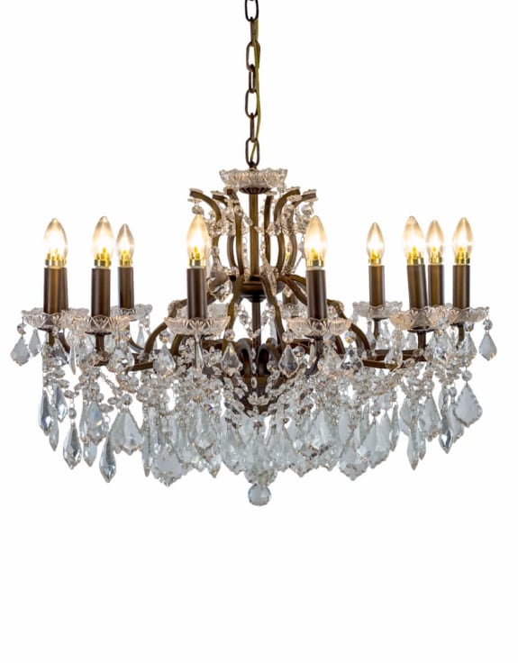 Jasmine 6/8/12Lt Chandelier Light - Various Finishes