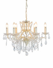 Jasmine 6/8/12Lt Chandelier Light - Various Finishes