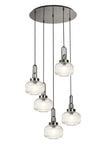 Cadiz 5 Light Cluster Pendant