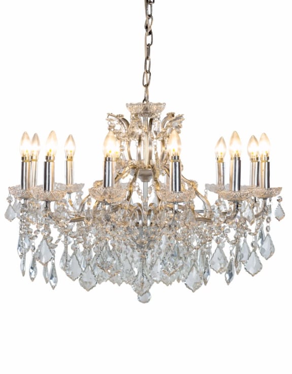 Jasmine 6/8/12Lt Chandelier Light - Various Finishes
