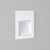 Borgo Recessed Wall Light Integrated LED IP65 Various Types - Matt White Finish