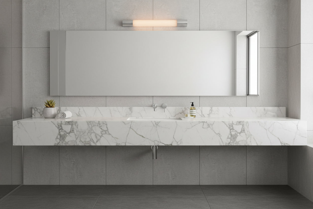 Eclipse LED Wall Light- Chrome with Acrylic Diffuser