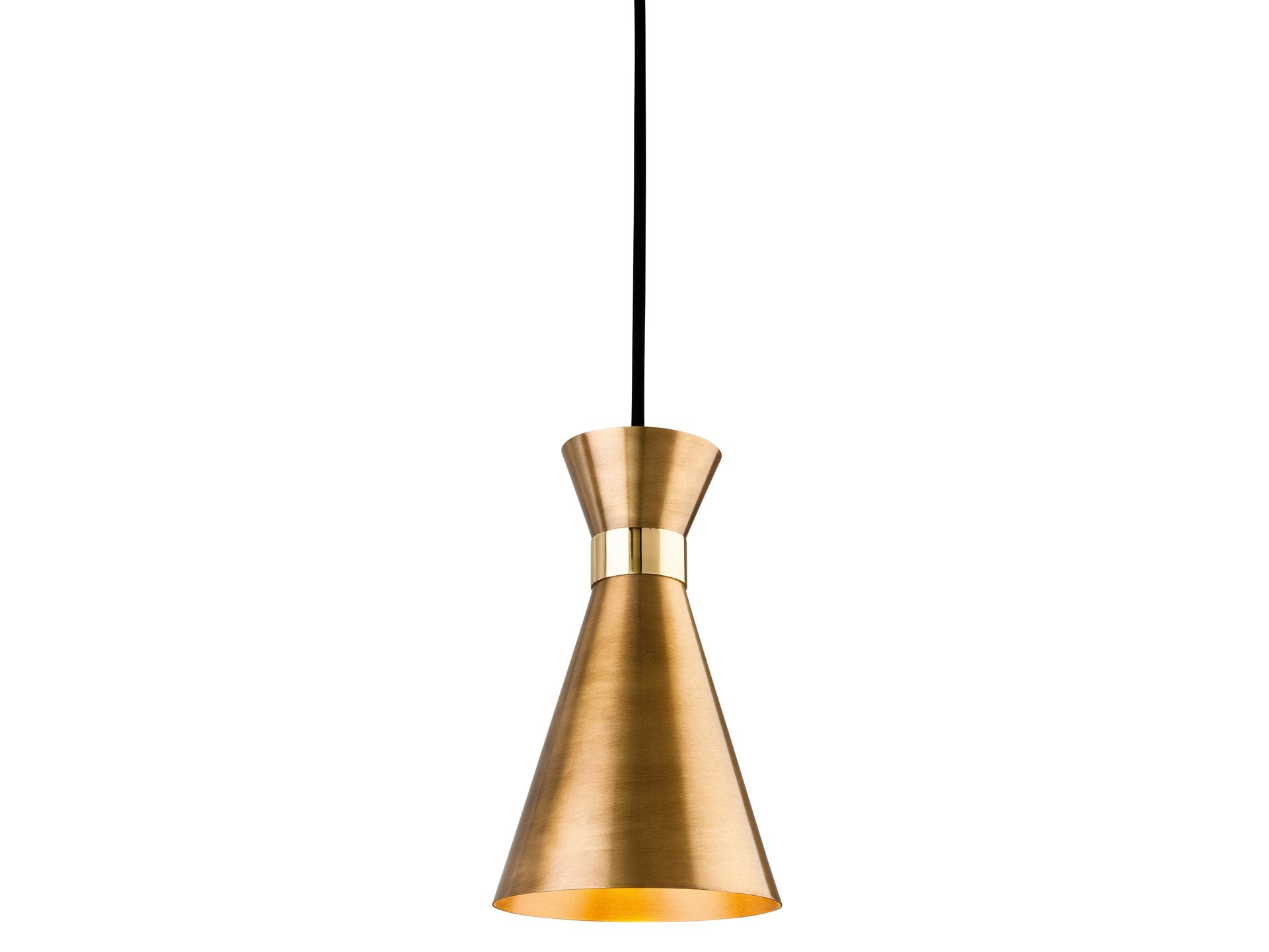 Ohio Pendant-  Antique Gold/ Silver/ Black Finishes