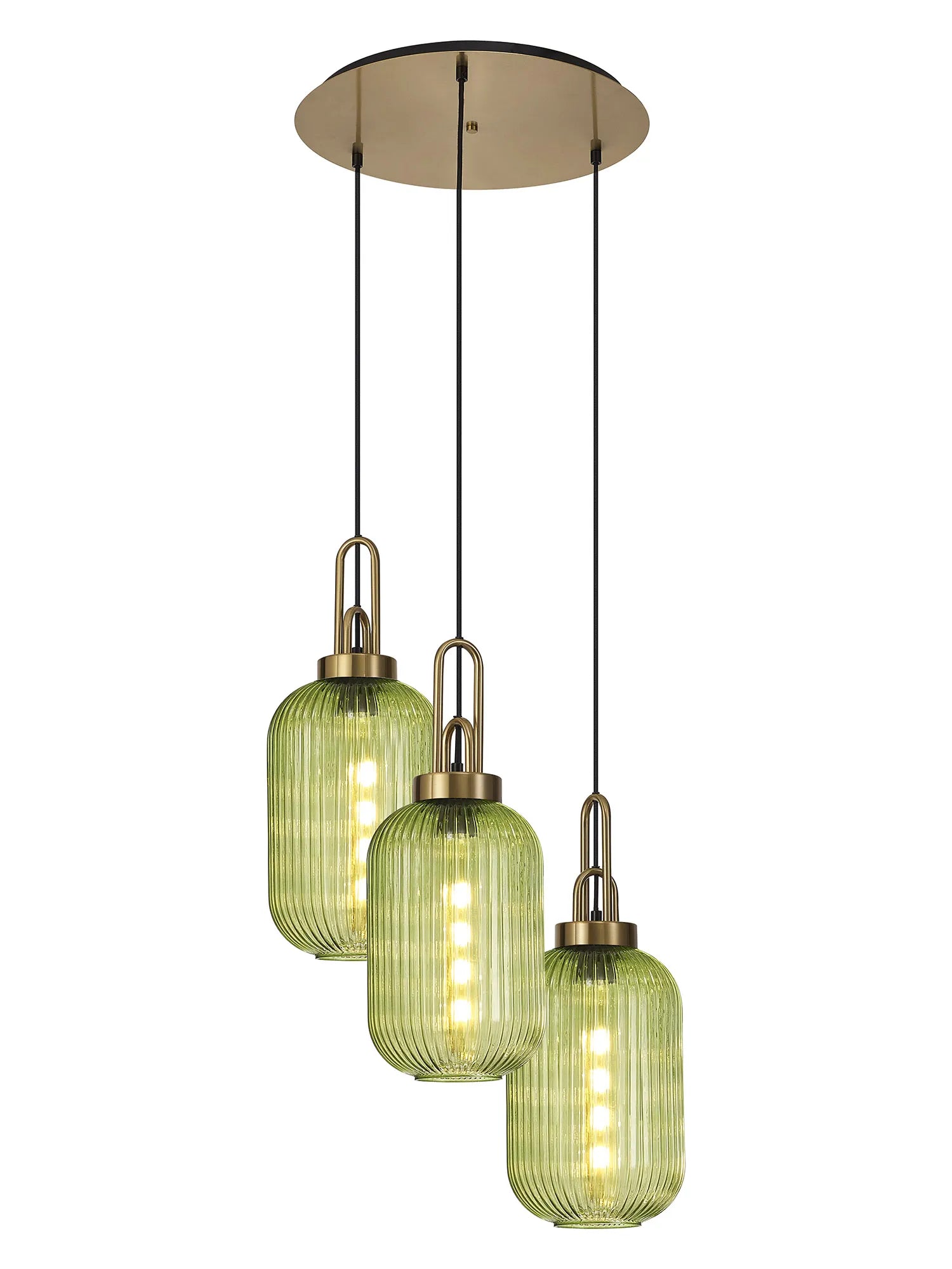 Cadiz 3 Light Cluster Pendant