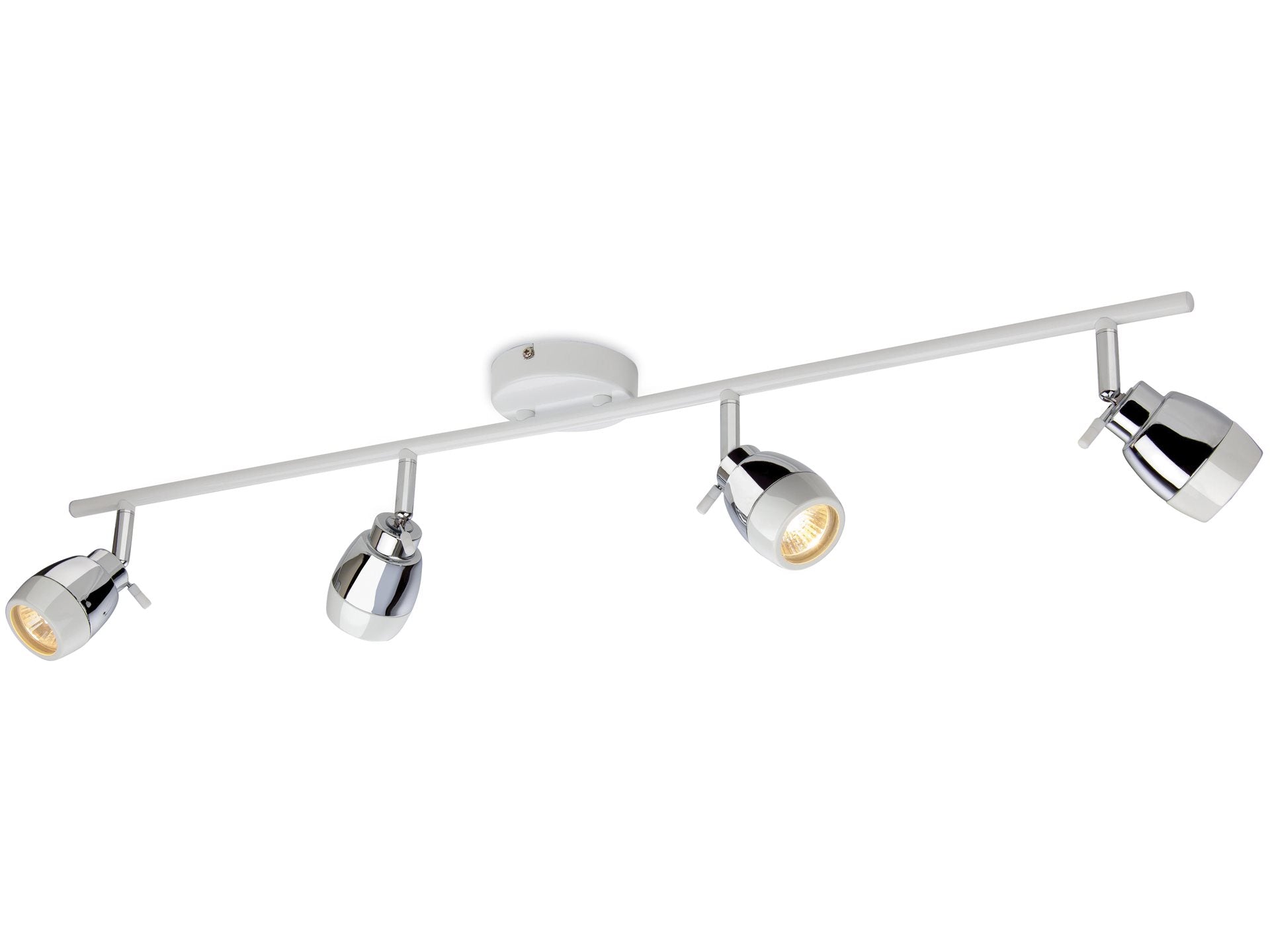 Marine 4 Lt Bar- Chrome/ White
