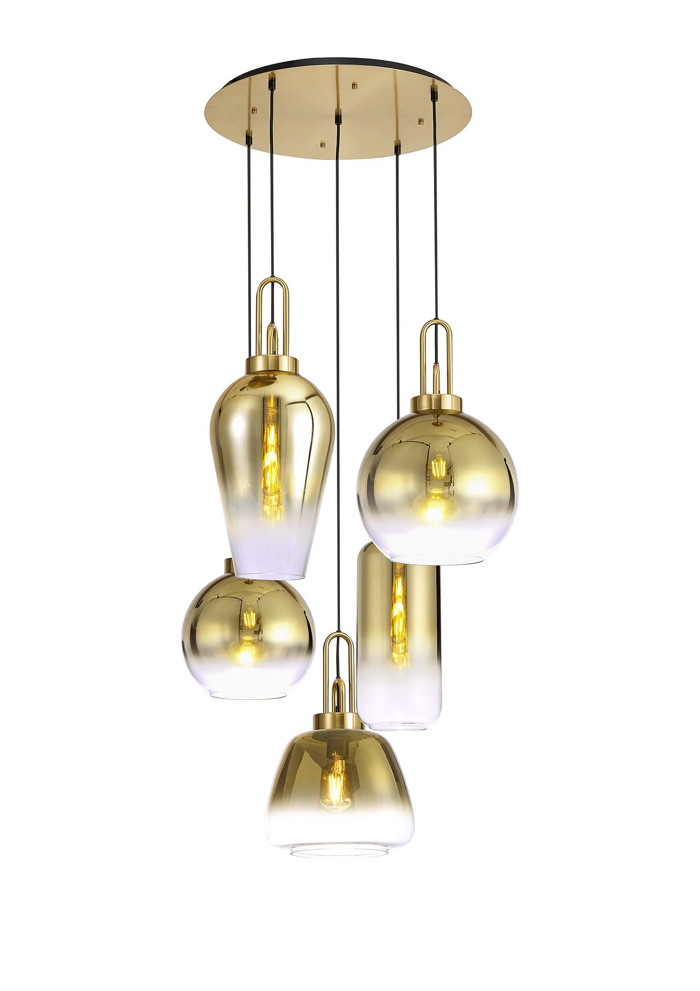 Cadiz 5 Light Cluster Pendant