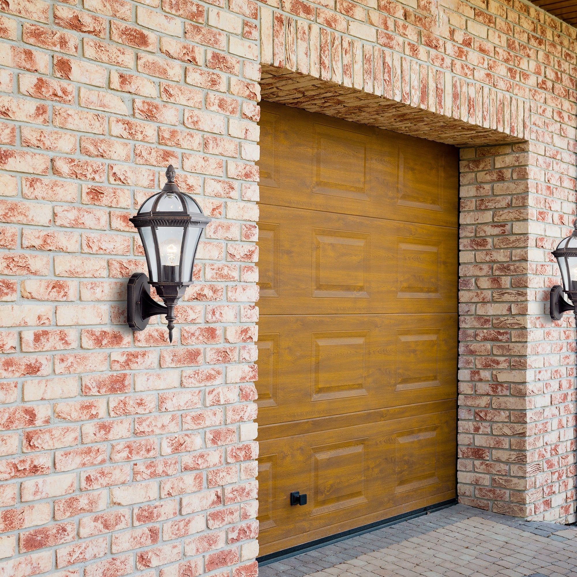 CAPRI UPLIGHT/OUTDOOR -ALUMINIUM, RUSTIC BROWN & GLASS,IP44