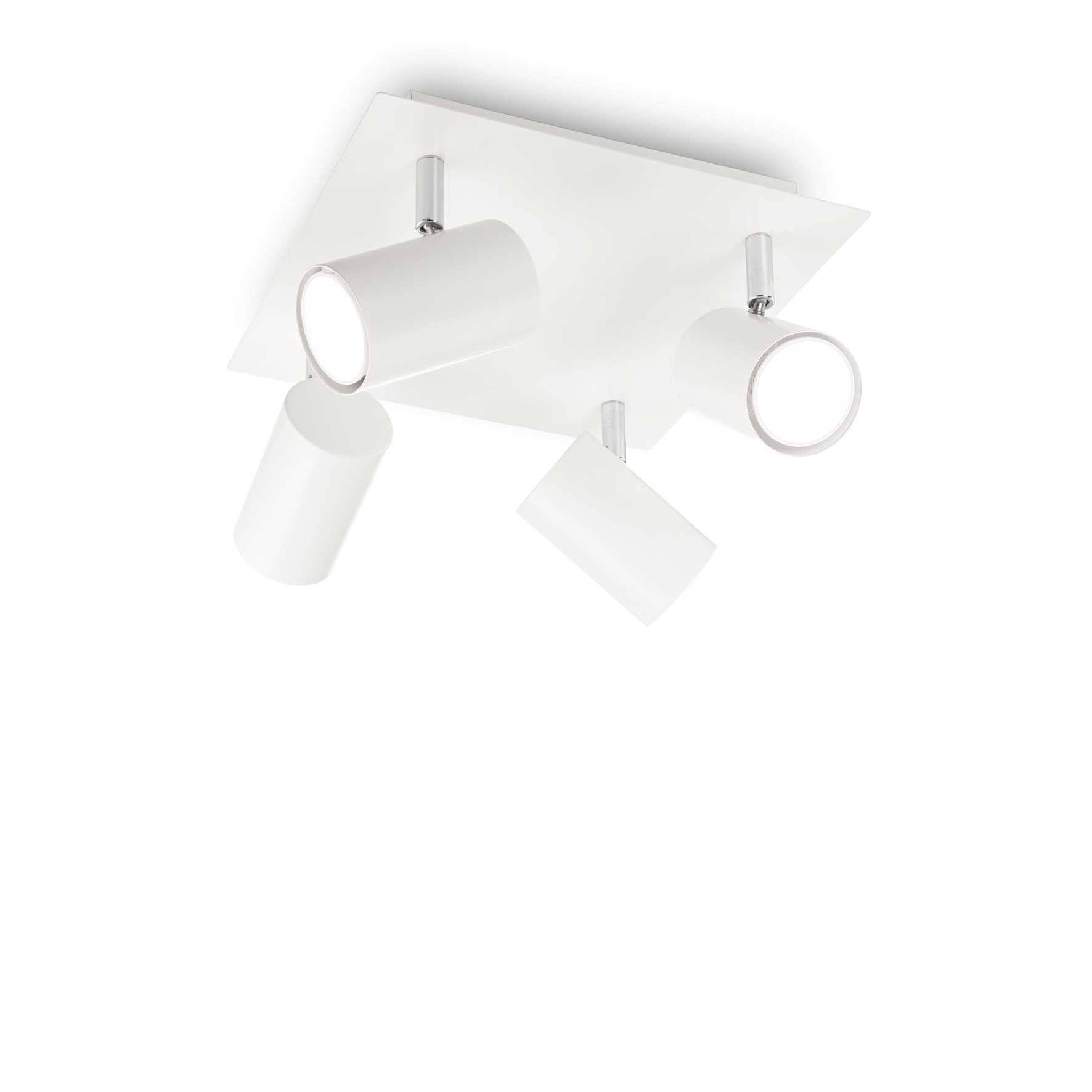 Spot 4Lt  Plate Spotlight IP20  - Black/White