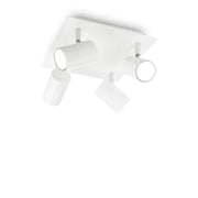 Spot 4Lt  Plate Spotlight IP20  - Black/White