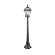 Capri 1/3Lt Post Light IP23 -  Rustic Brown