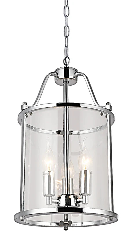 Chrome Lantern 3 Light - Promotional Offer
