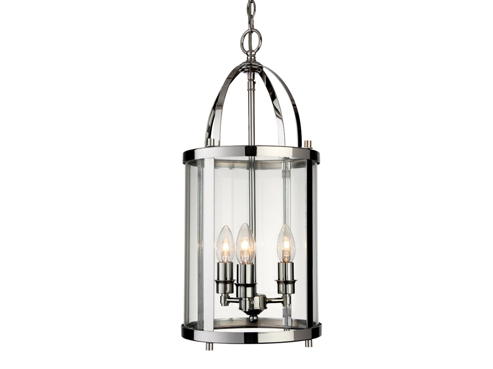 Imperial 3Lt Lantern - Antique Brass/ Chrome