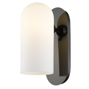 Seoul 1Lt Wall Light - Black Finish