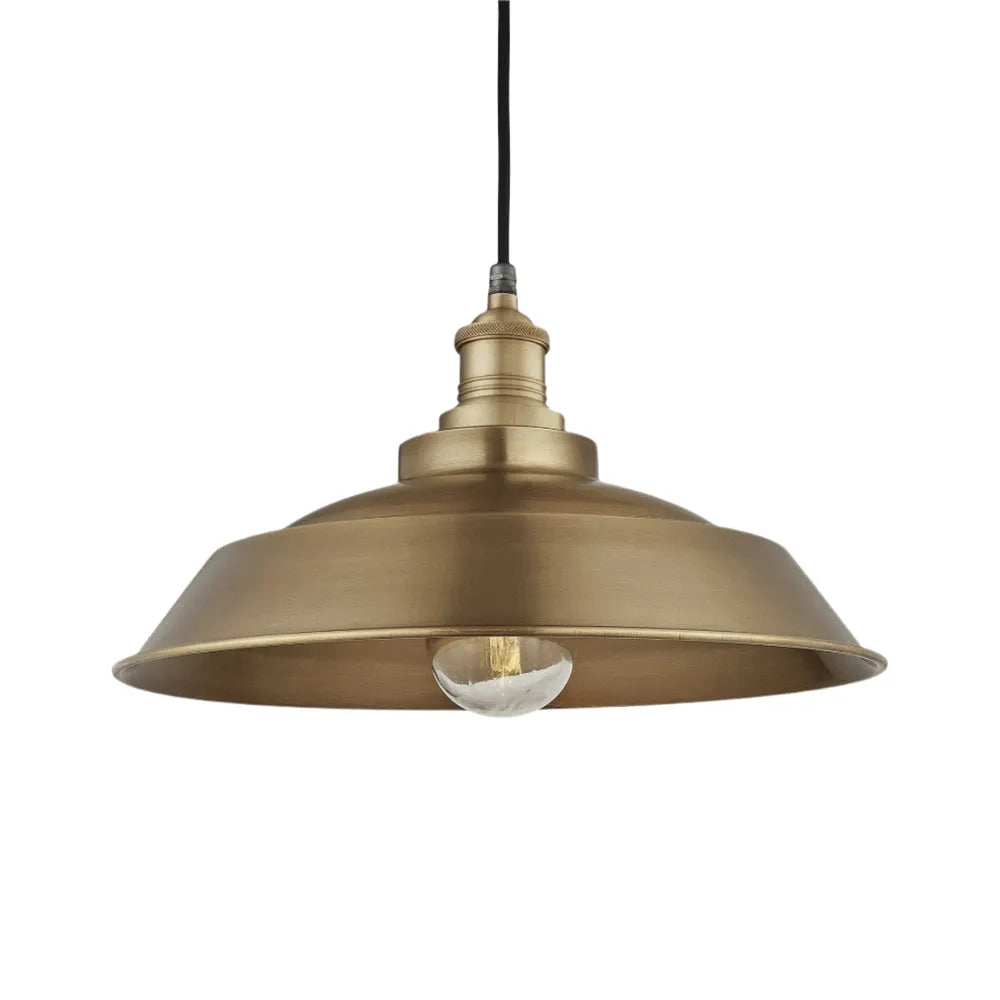 Delphi Outdoor Pendant Light 16 Inch - Brass