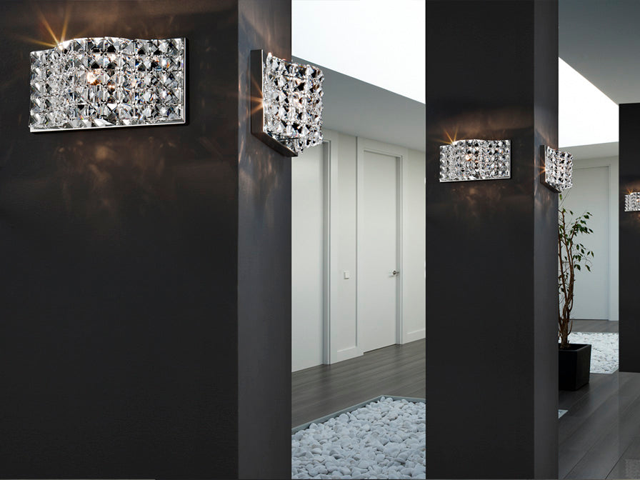 Onda Crystal Wall Light