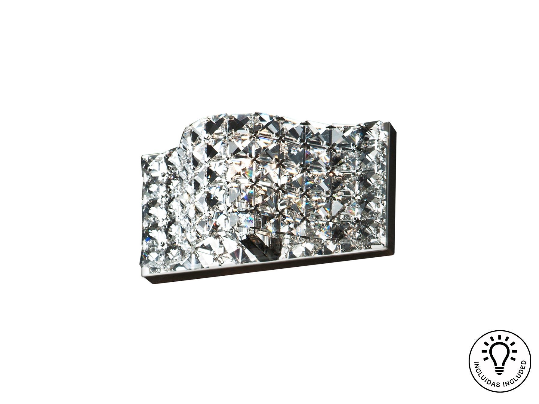 Onda Crystal Wall Light