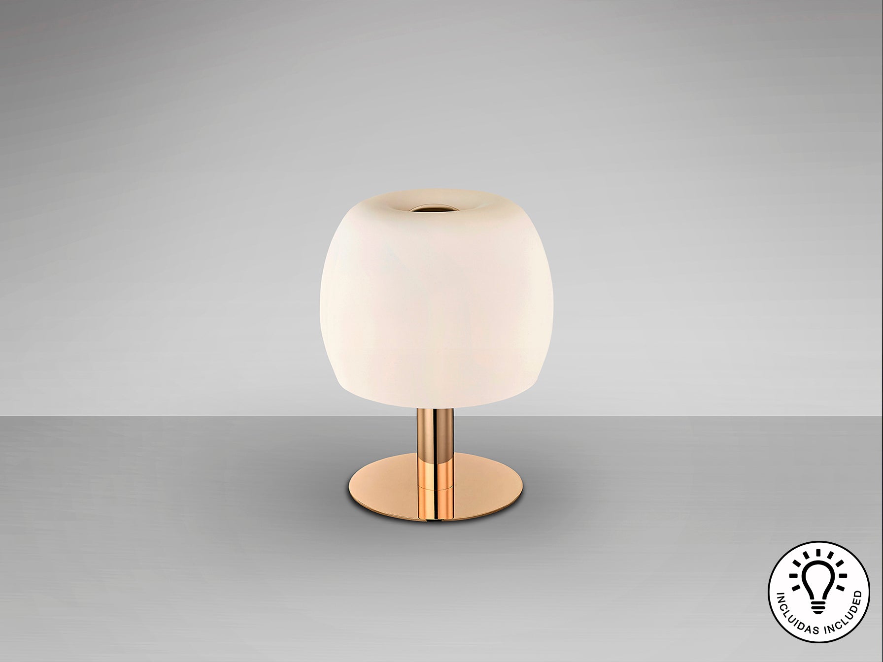 Baloon Table Lamp- Gold Opal Finish