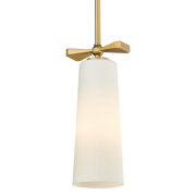 Bow Pendant Lamp  - Brass / Black