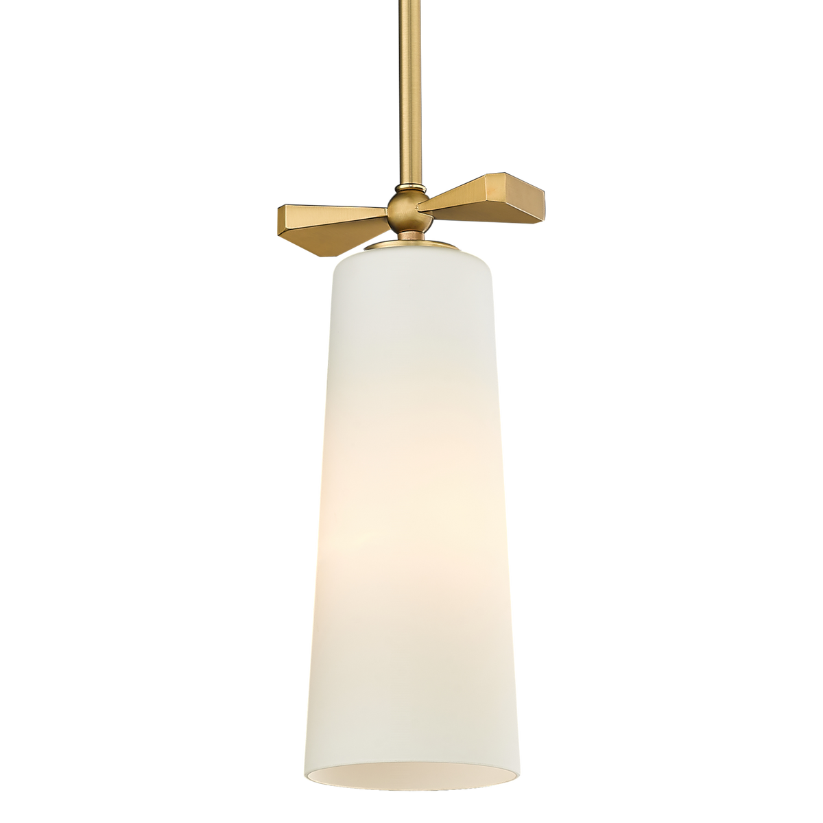 Bow Pendant Lamp  - Brass / Black