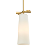 Bow Pendant Lamp  - Brass / Black