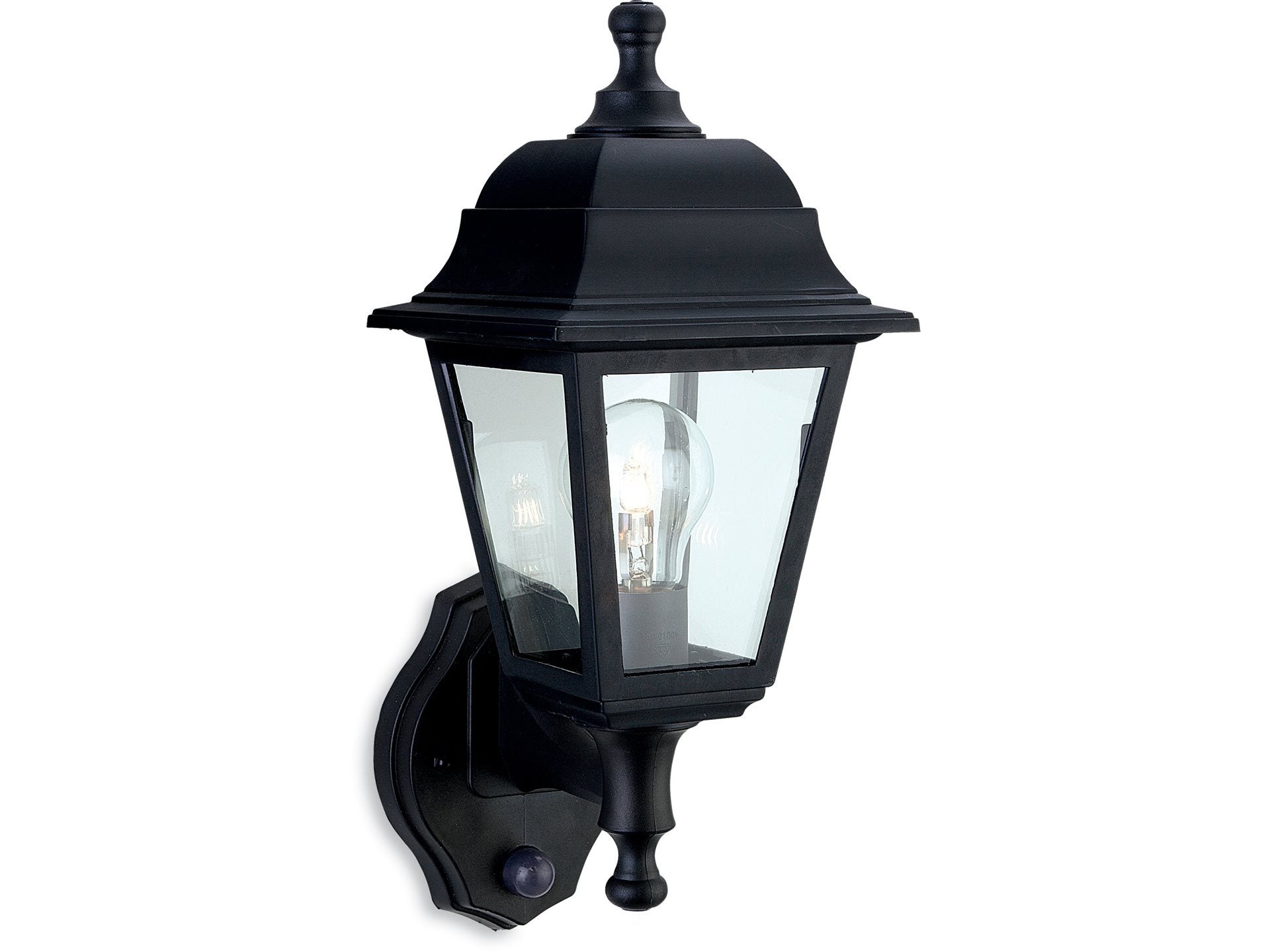Oslo Lantern - Uplight with PIR