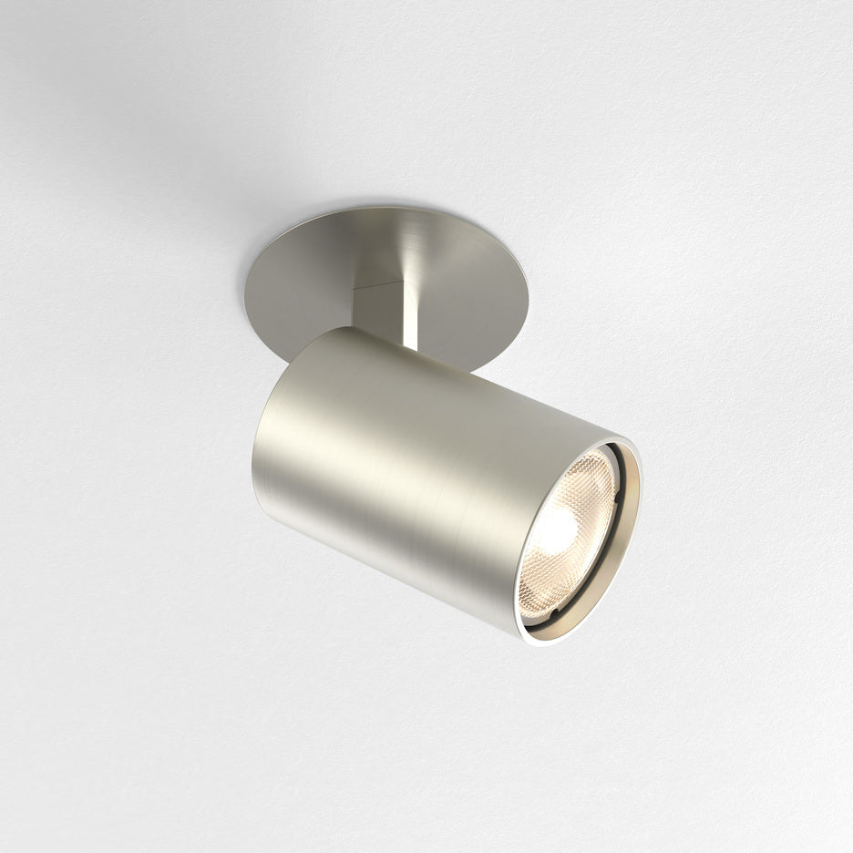 Ascoli Recessed Textured - White/Matt Nickel/Matt Black/Bronze Finish
