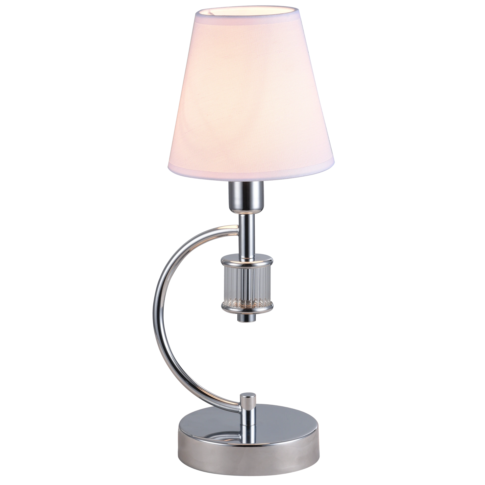 Liverpool 1Lt Table Lamp - Chrome
