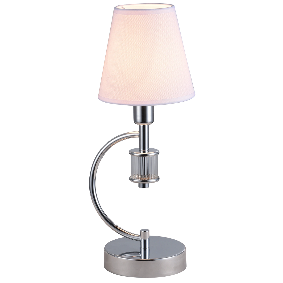 Liverpool 1Lt Table Lamp - Chrome