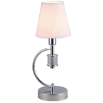 Liverpool 1Lt Table Lamp - Chrome