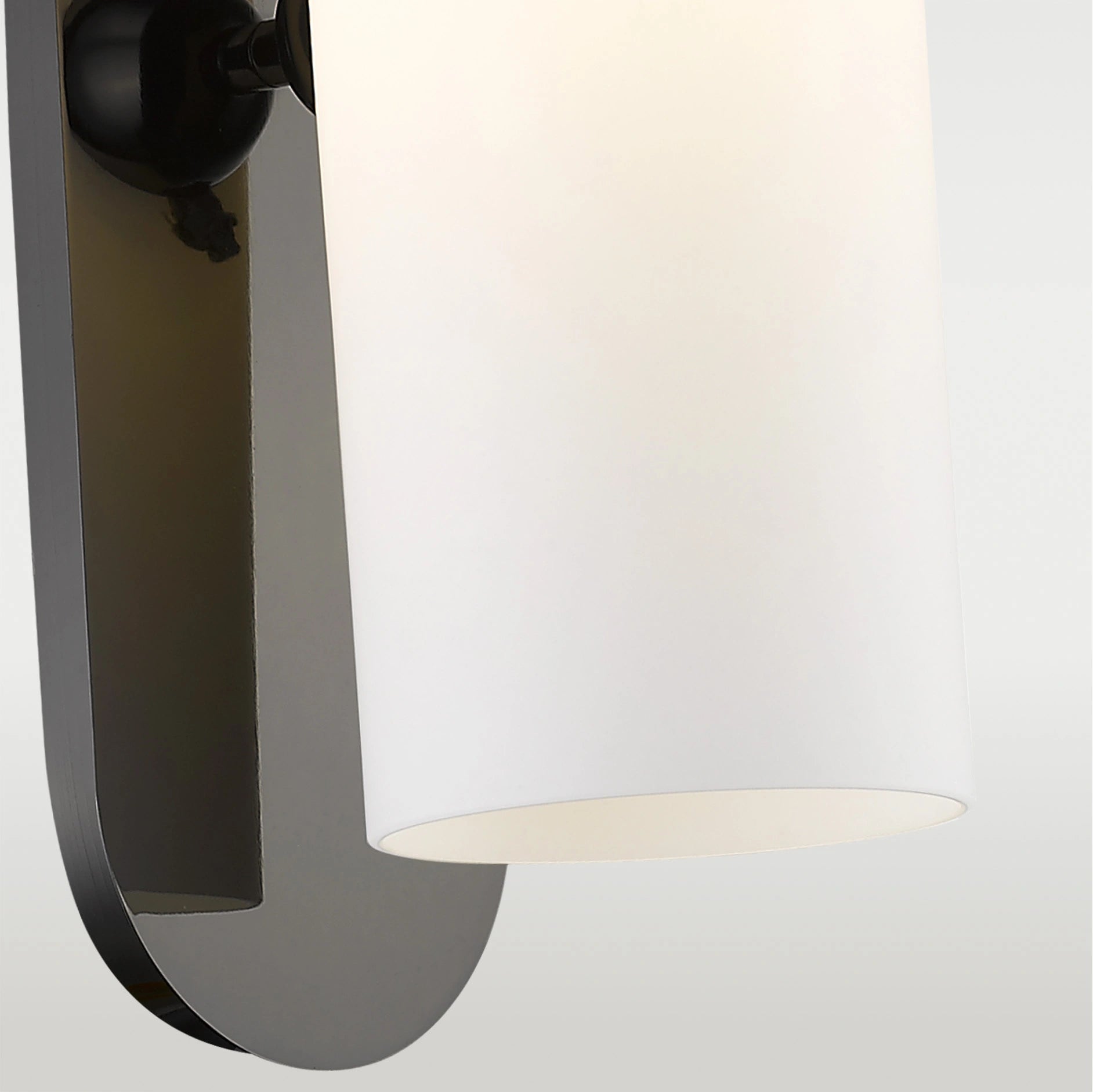 Seoul 1Lt Wall Light - Black Finish