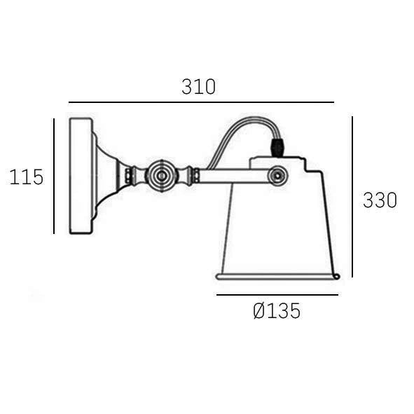 Detroit 1Lt Task Light - Matt Black