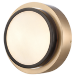 Coburg 1Lt Wall Light - Brass Finish
