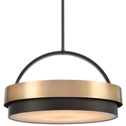 Coburg 4Lt/6Lt Dual Mount Pendant - Brass Finish