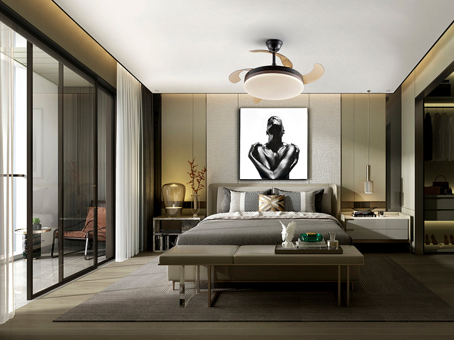 Vento Ceiling fans Ø 100 to 120 cm- Various Finishes