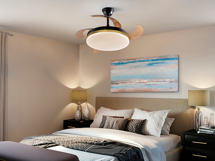 Vento Ceiling fans Ø 100 to 120 cm- Various Finishes